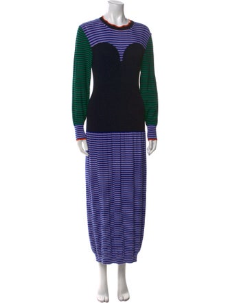 Henrik Vibskov Striped Long Dress