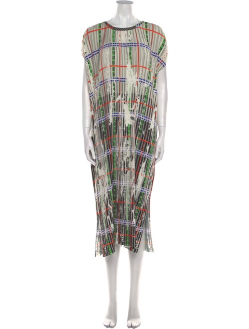 Henrik Vibskov Plaid Print Long Dress