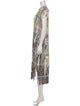 Henrik Vibskov Plaid Print Long Dress