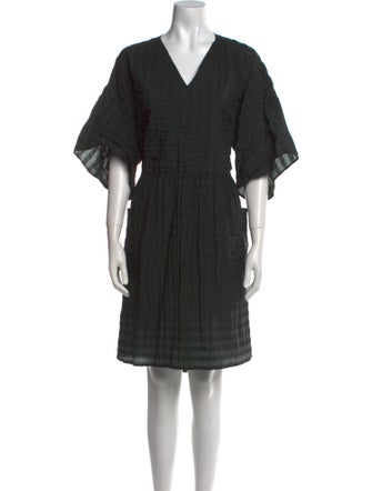 Henrik Vibskov V-Neck Knee-Length Dress