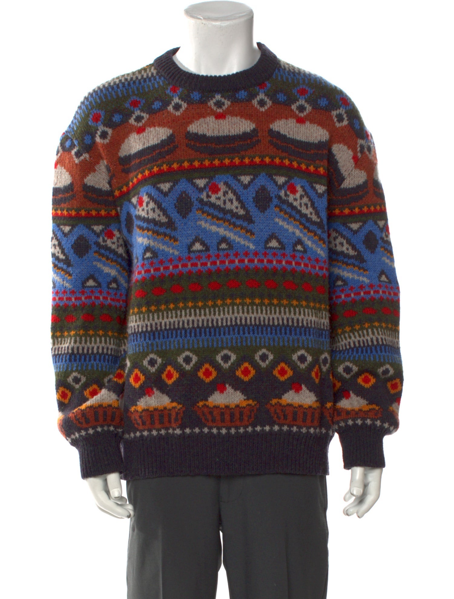 Henrik Vibskov Wool Printed Pullover