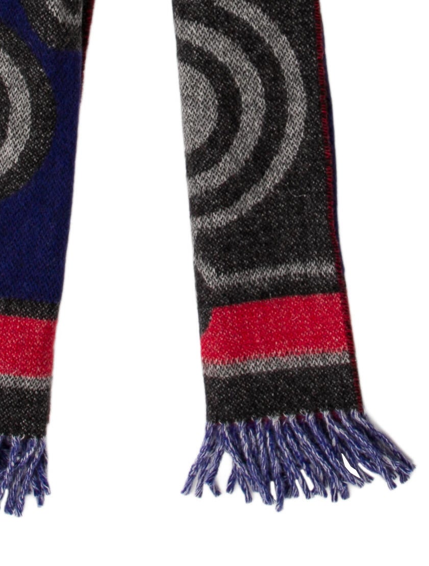 Henrik Vibskov Wool Printed Scarf