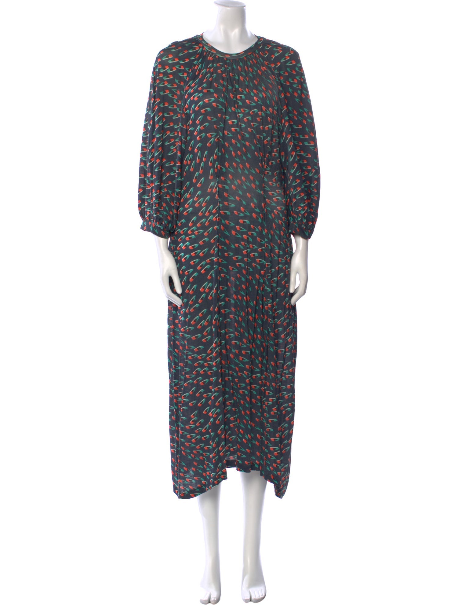 Henrik Vibskov Printed Midi Length Dress
