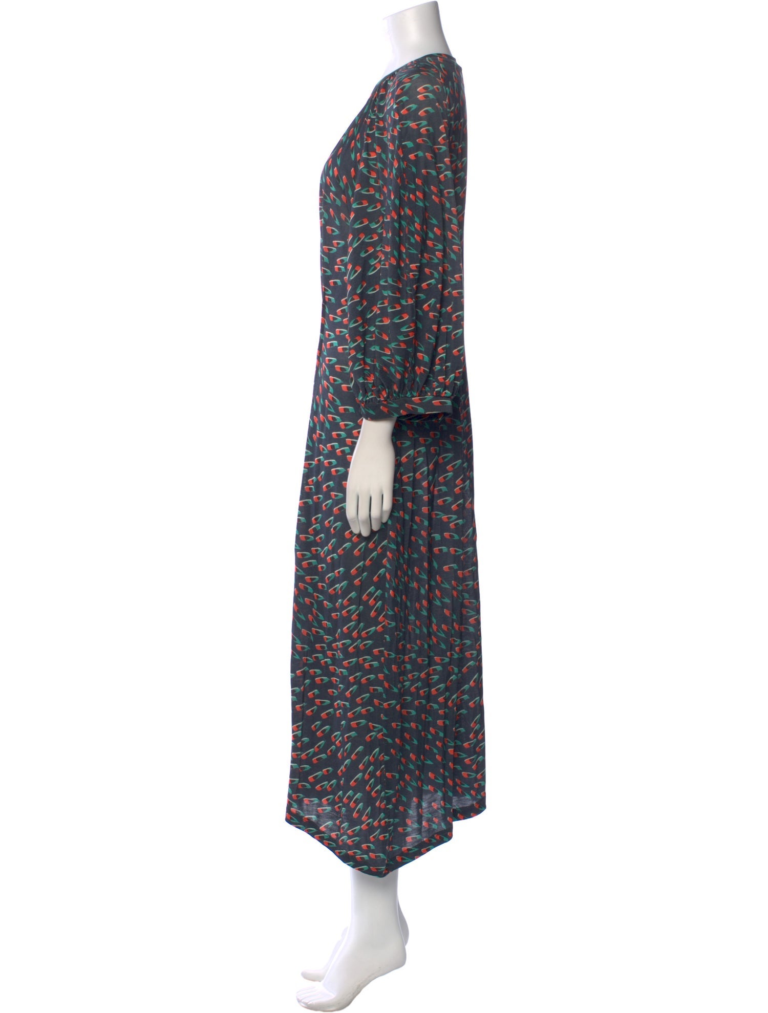 Henrik Vibskov Printed Midi Length Dress