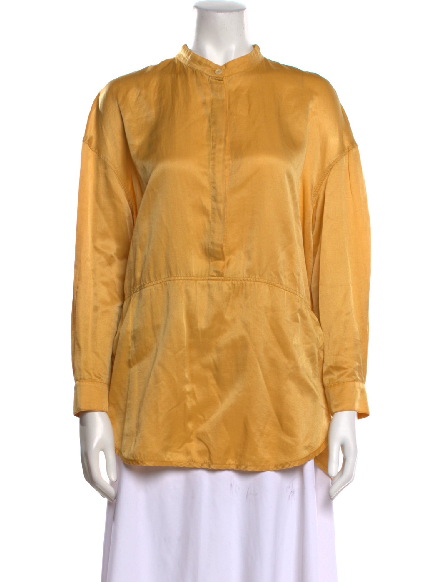 Henrik Vibskov Mock Neck Long Sleeve Blouse