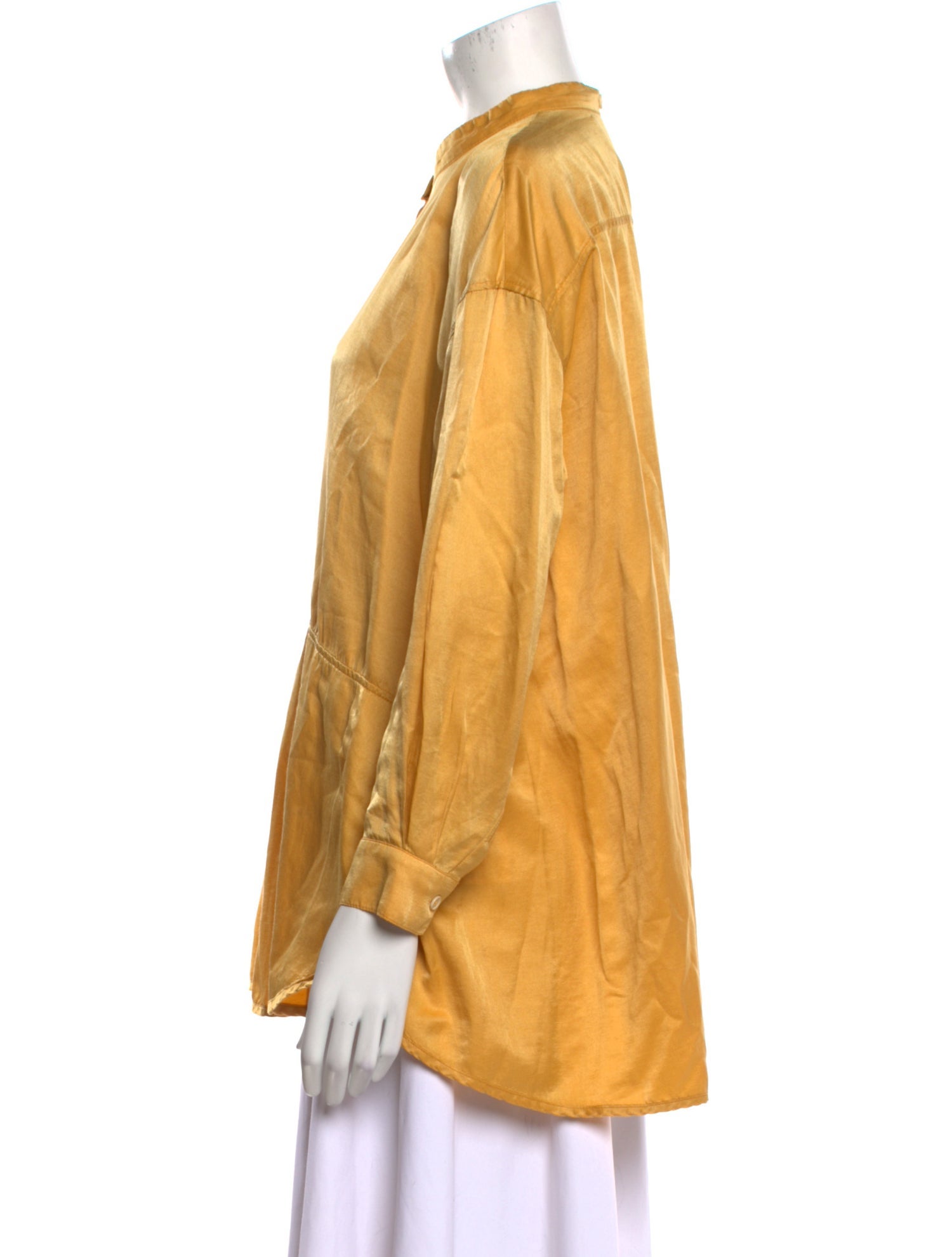 Henrik Vibskov Mock Neck Long Sleeve Blouse