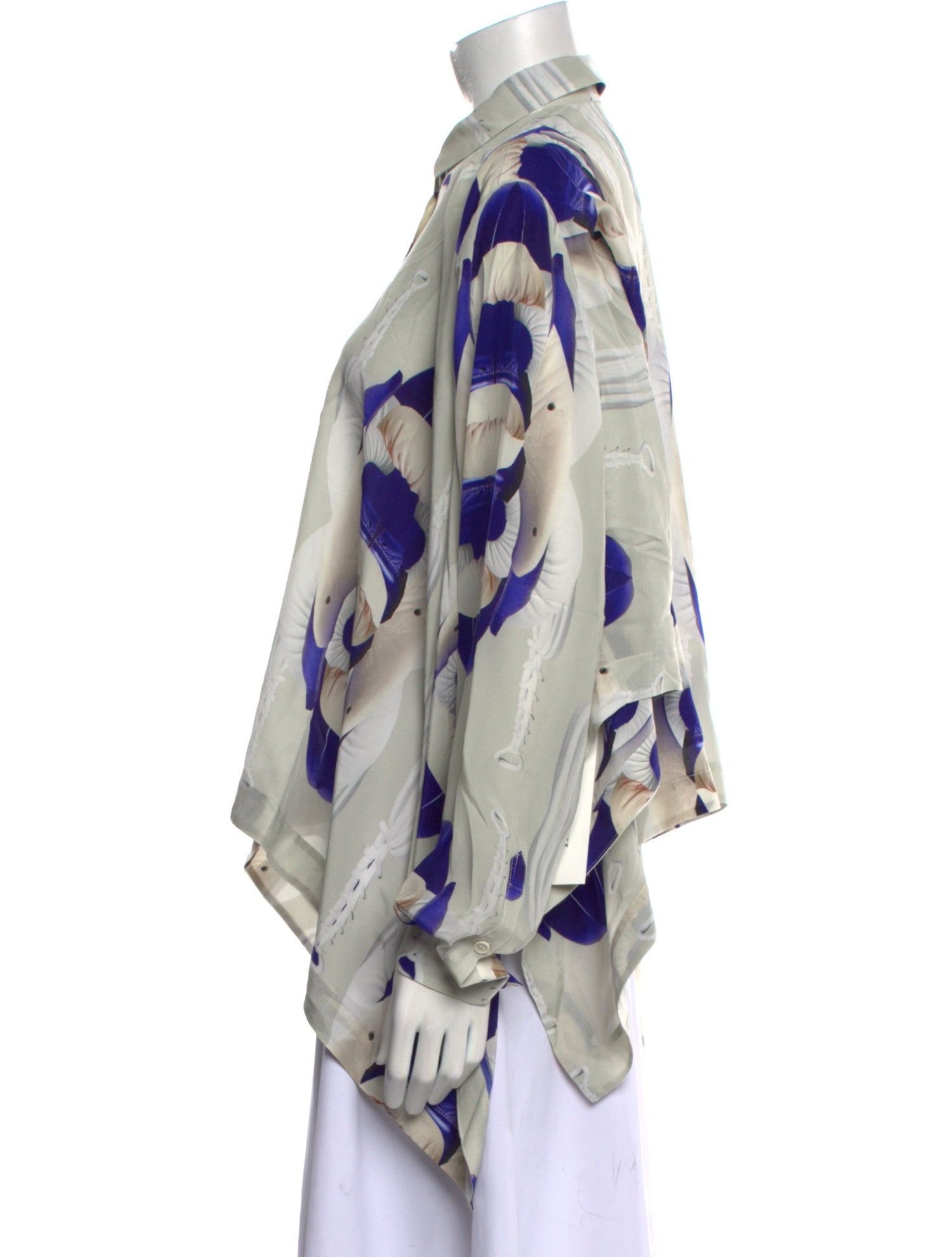 Henrik Vibskov Silk Printed Blouse