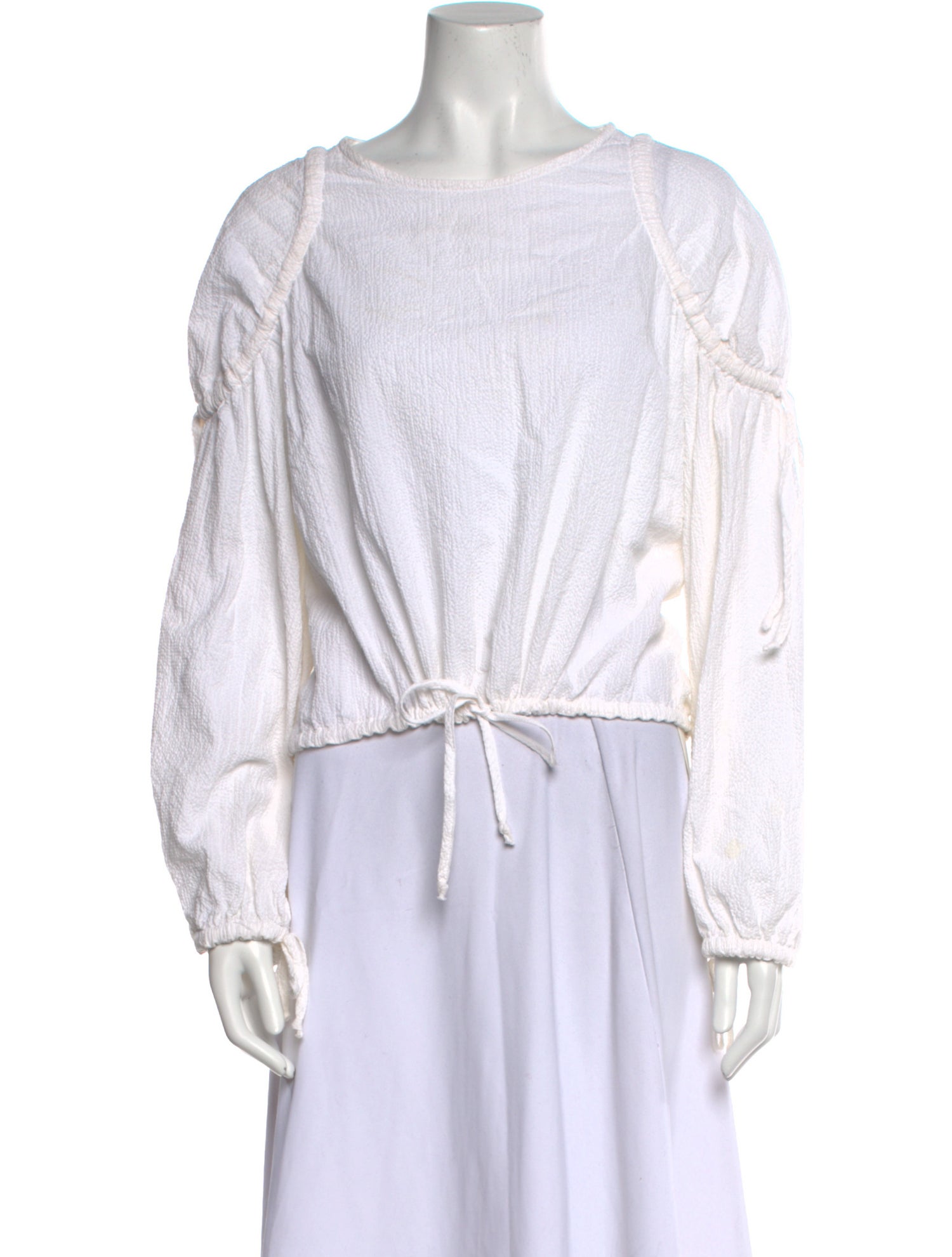 Henrik Vibskov Bateau Neckline Long Sleeve Sweatshirt