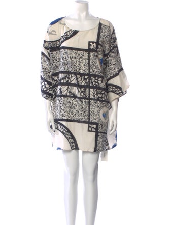 Henrik Vibskov Printed Mini Dress