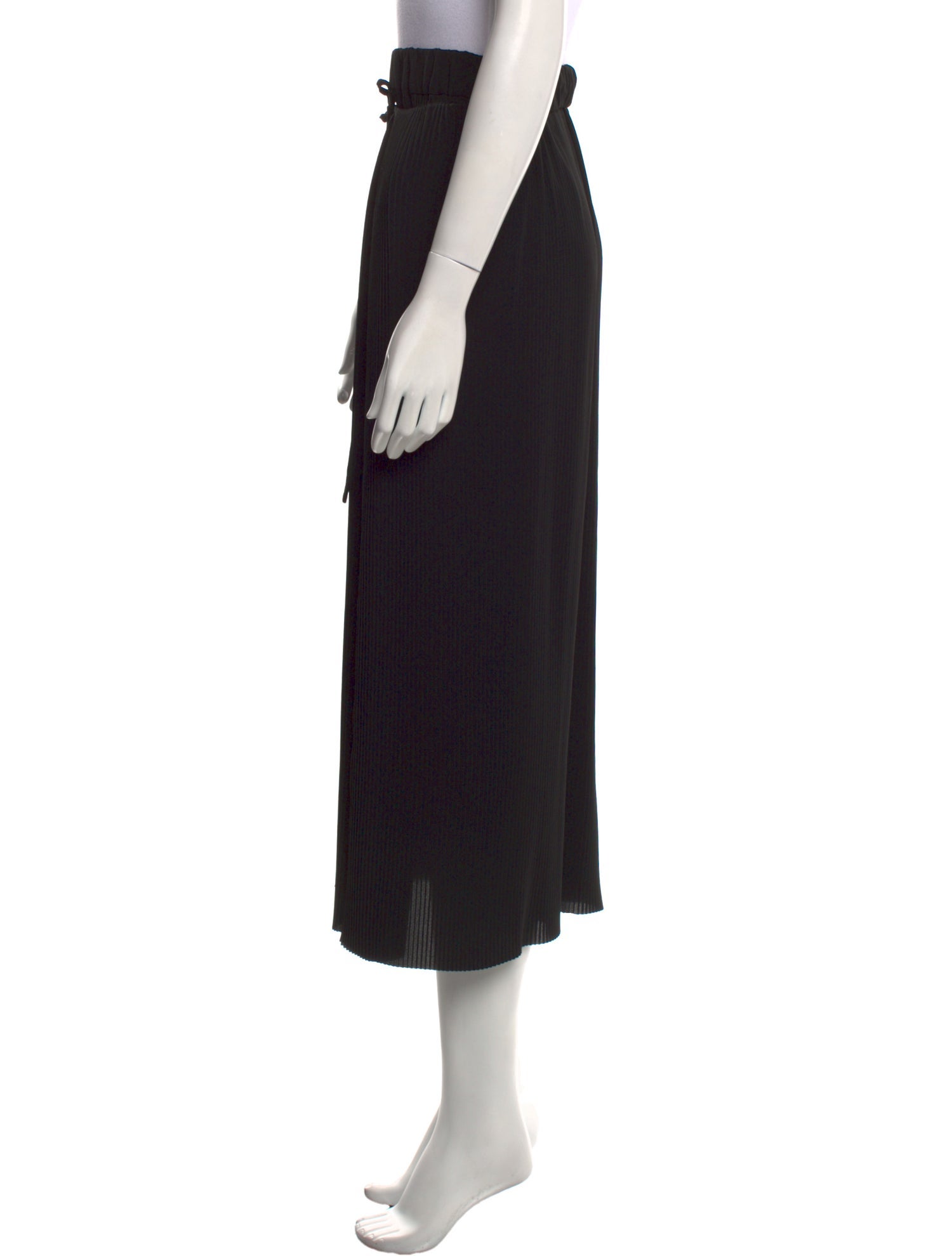 Henrik Vibskov Pleated Accents Midi Length Skirt