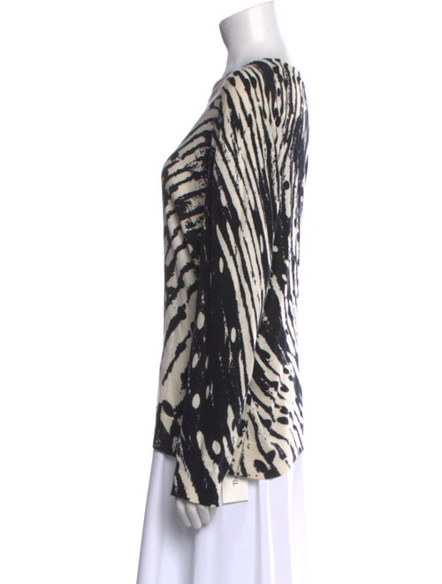 Henrik Vibskov Animal Print Scoop Neck Sweatshirt