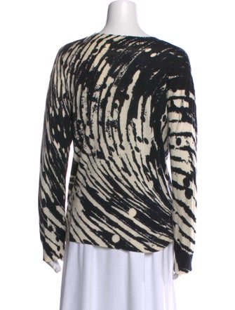 Henrik Vibskov Animal Print Scoop Neck Sweatshirt