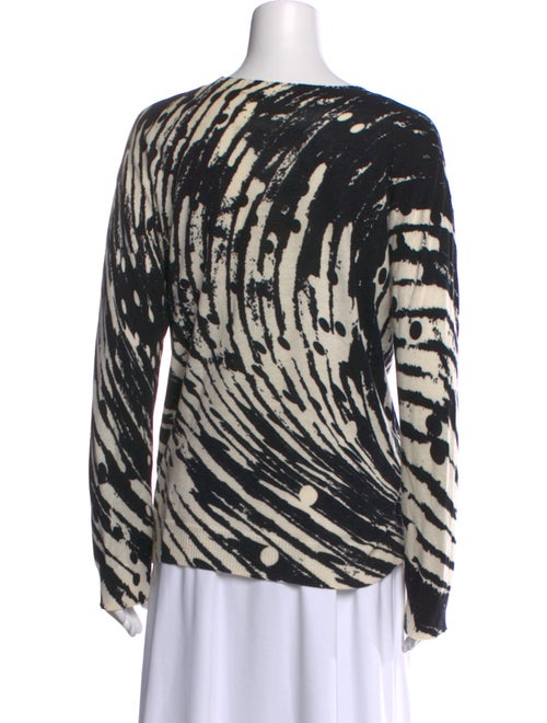Henrik Vibskov Animal Print Scoop Neck Sweatshirt