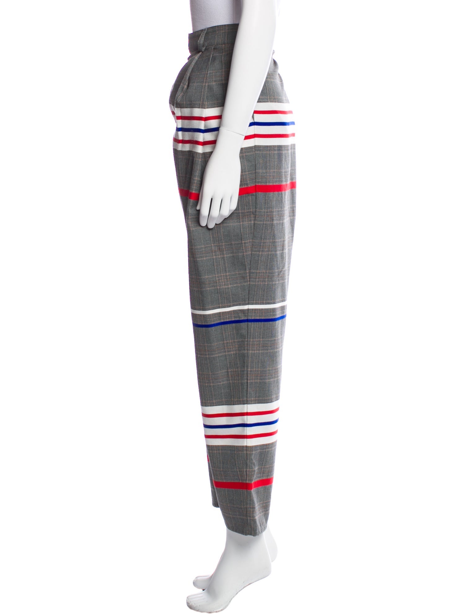 Henrik Vibskov Striped Straight Leg Pants