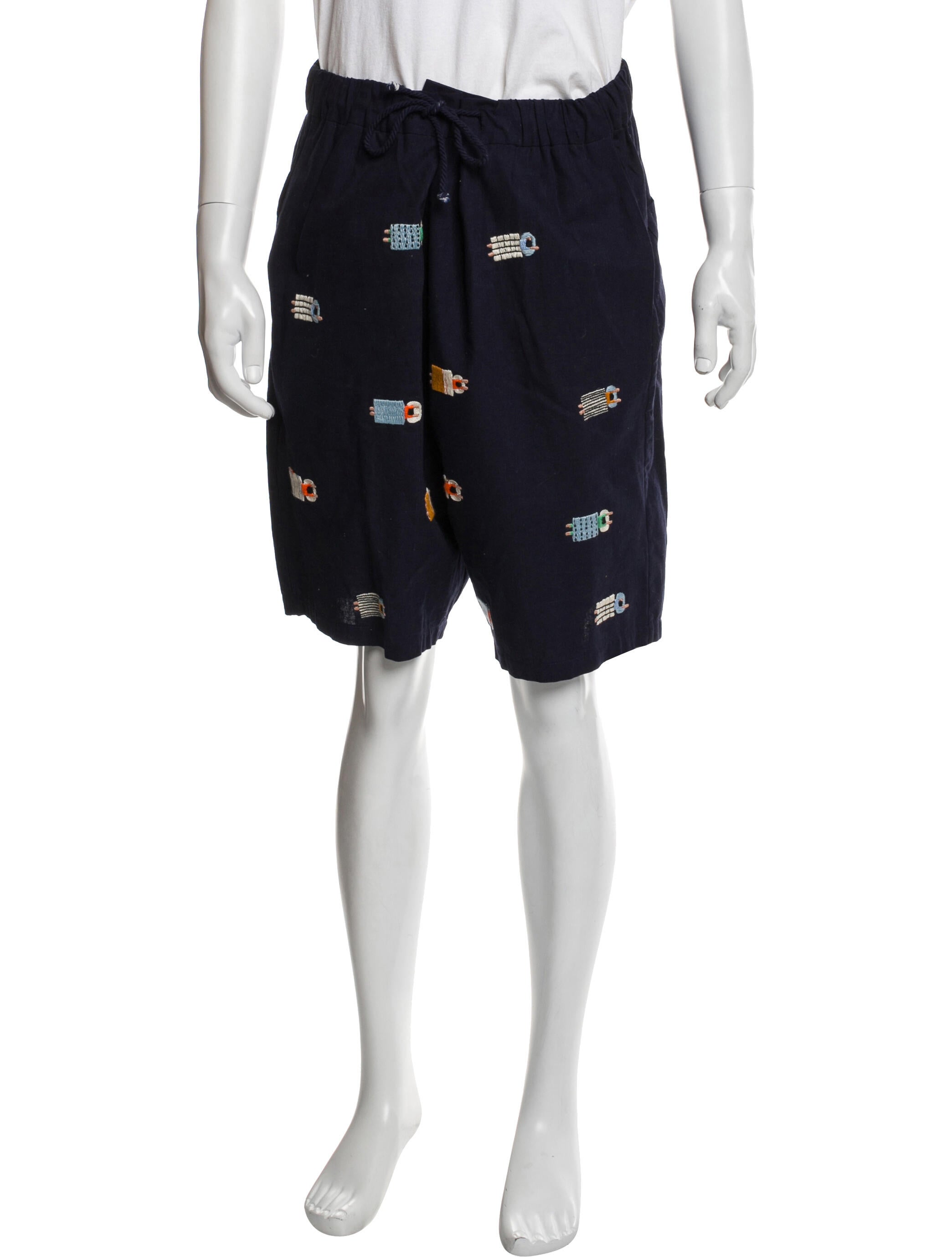 Henrik Vibskov Patterned Jogger Shorts