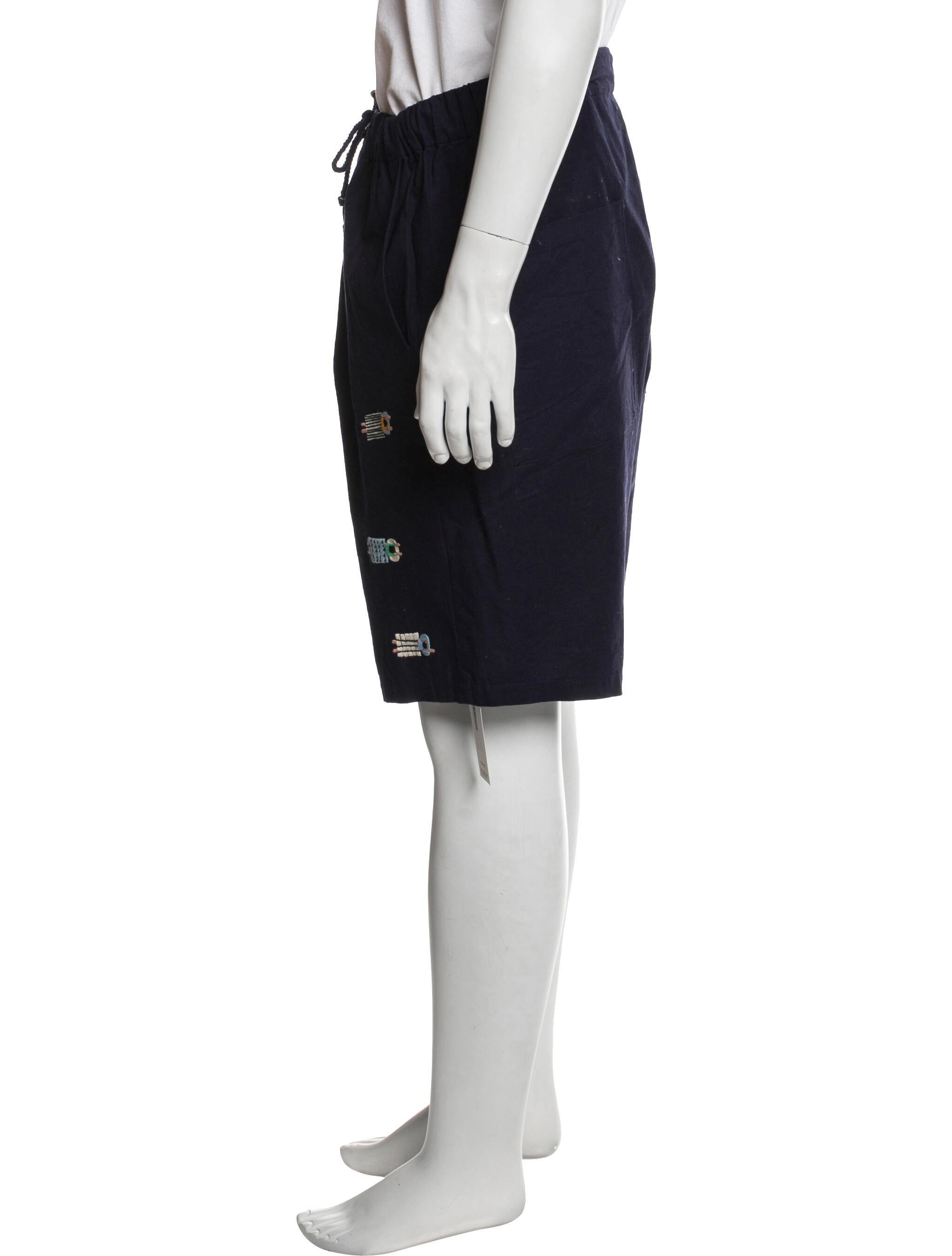 Henrik Vibskov Patterned Jogger Shorts