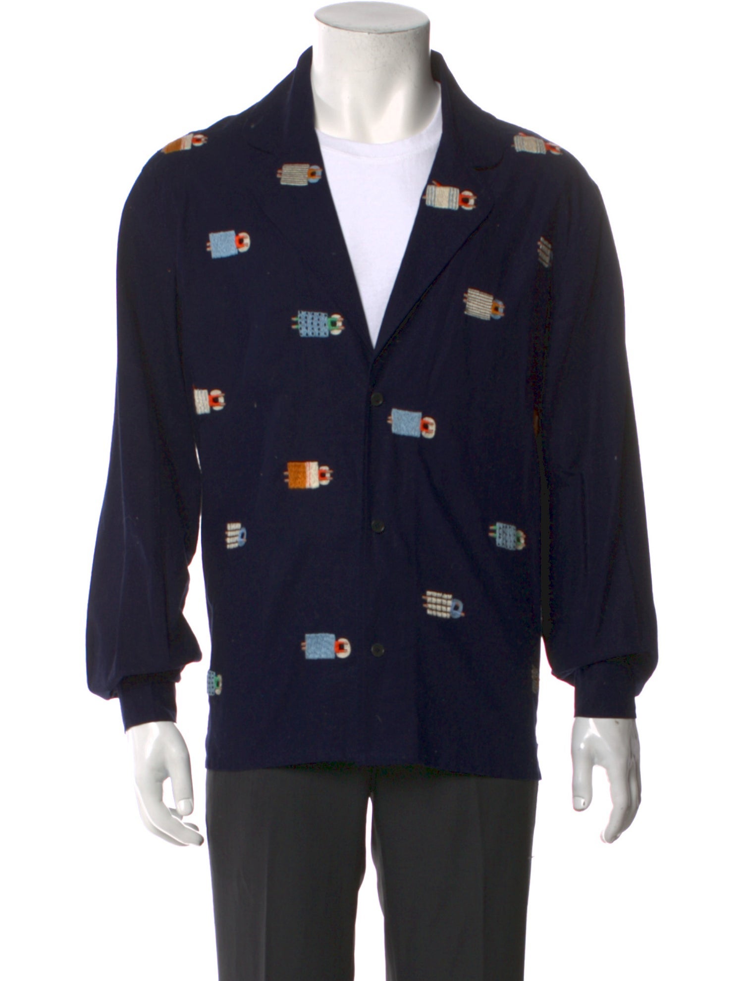 Henrik Vibskov Printed Long Sleeve Shirt