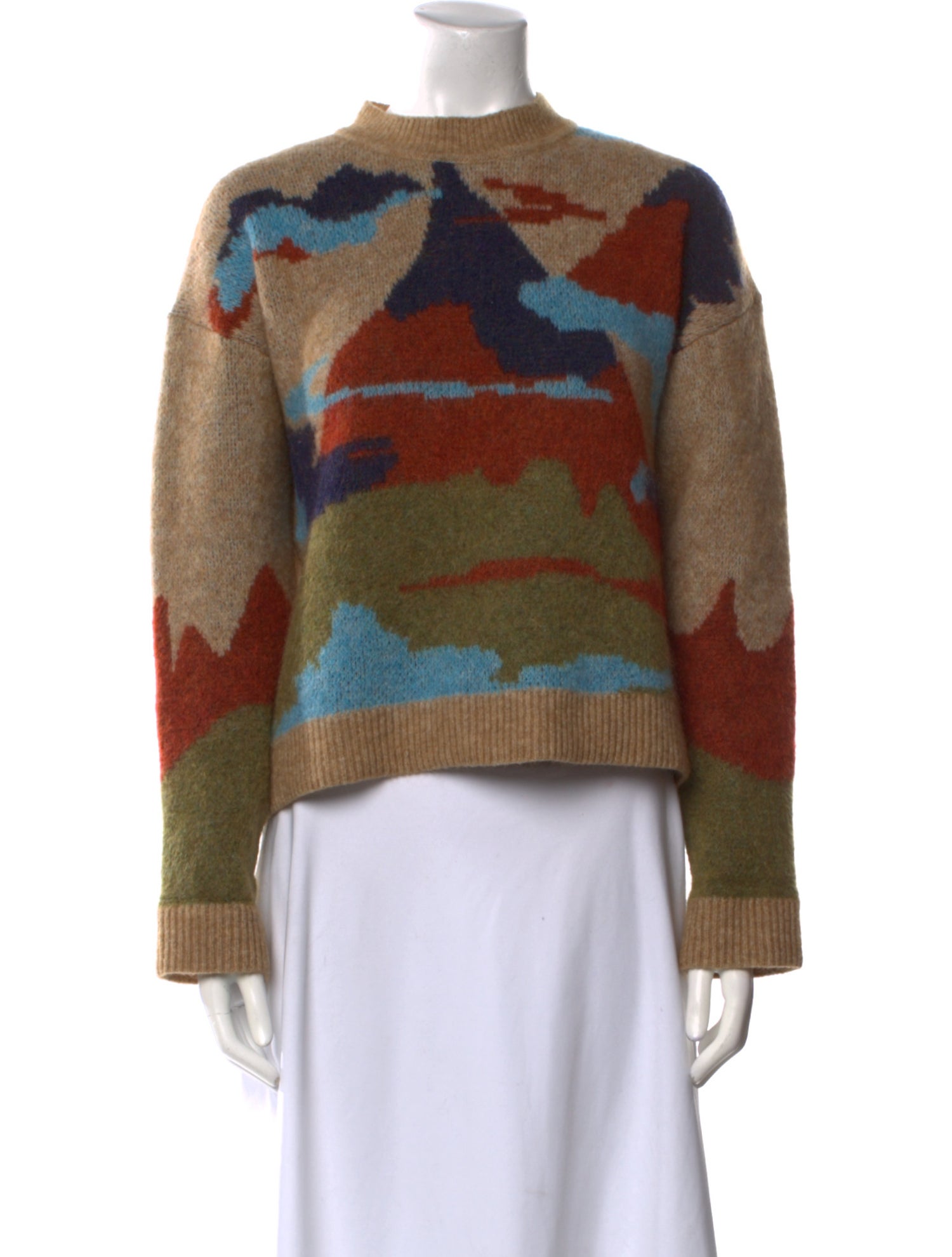 Henrik Vibskov Printed Crew Neck Sweater