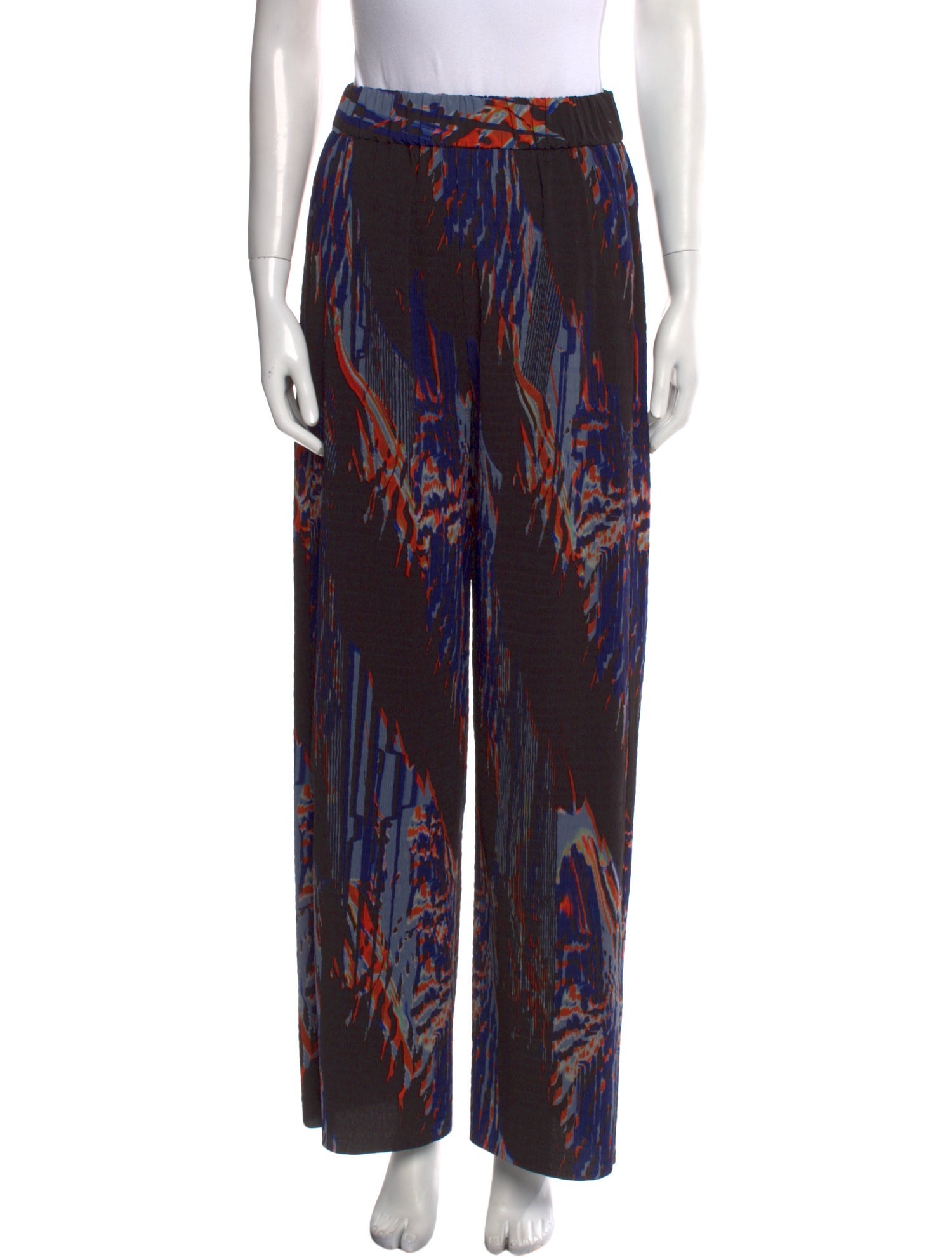 Henrik Vibskov Striped Wide Leg Pants