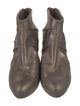 H Williams Leather Pleated Accents Boots