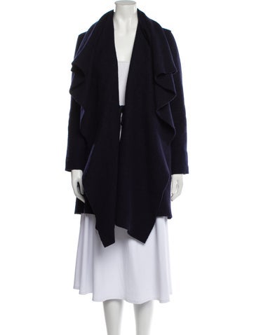 Harris Wharf London Coats Virgin Wool Coat XS