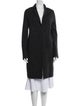 Harris Wharf London Virgin Wool Faux Fur Coat