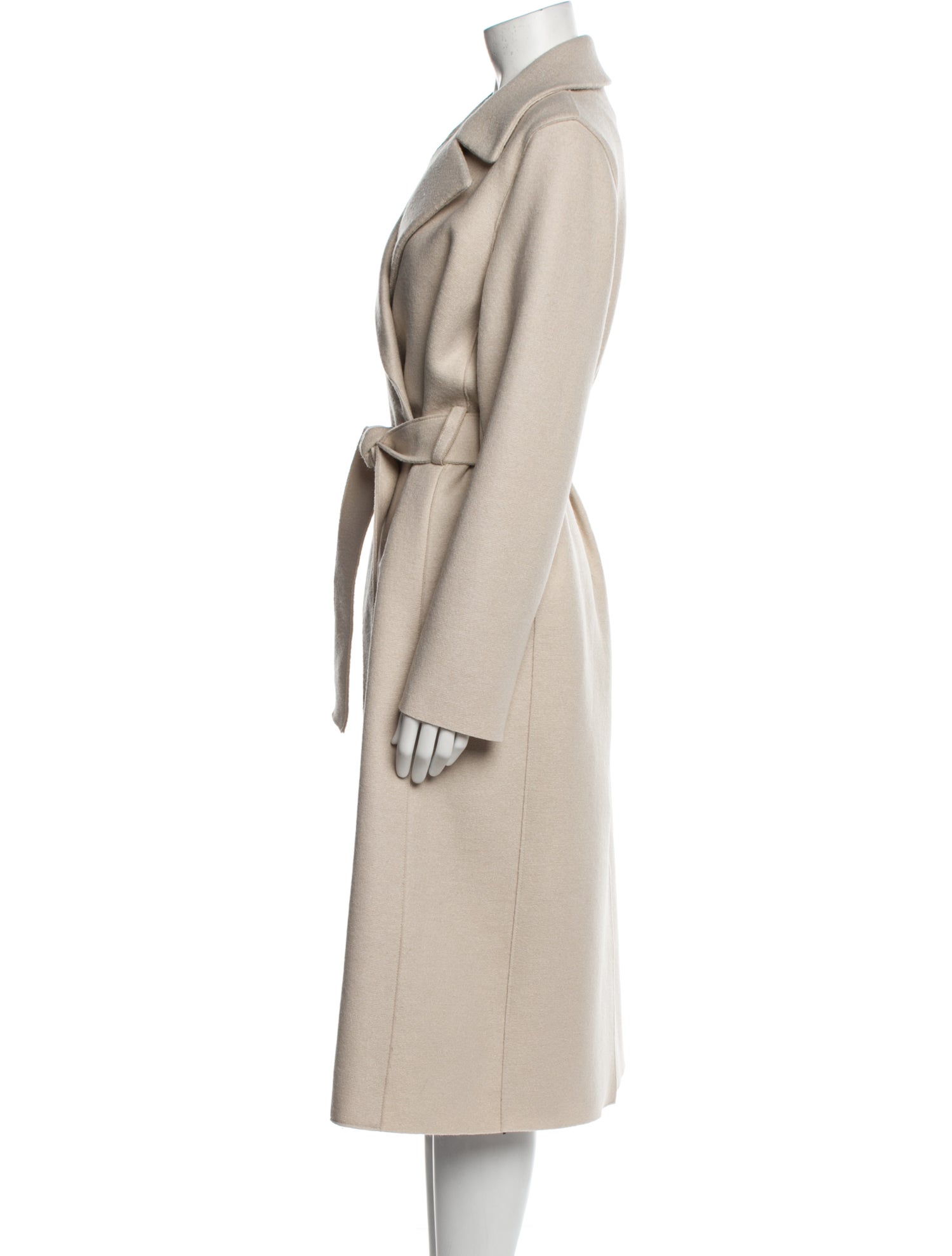 Harris Wharf London Virgin Wool Trench Coat