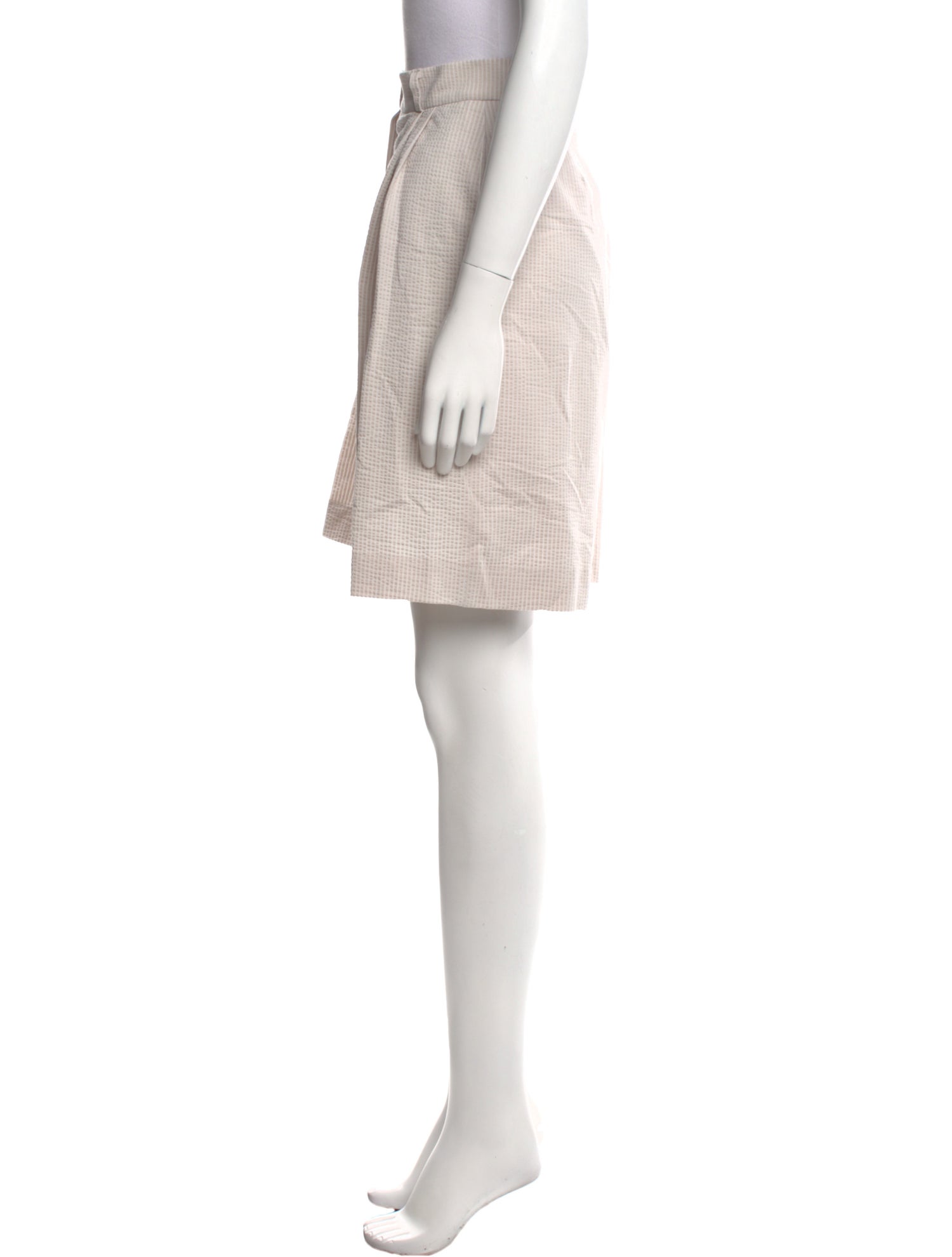 Harris Wharf London Striped Mini Shorts w/ Tags