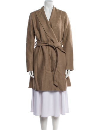 Harris Wharf London Virgin Wool Trench Coat