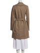 Harris Wharf London Virgin Wool Trench Coat