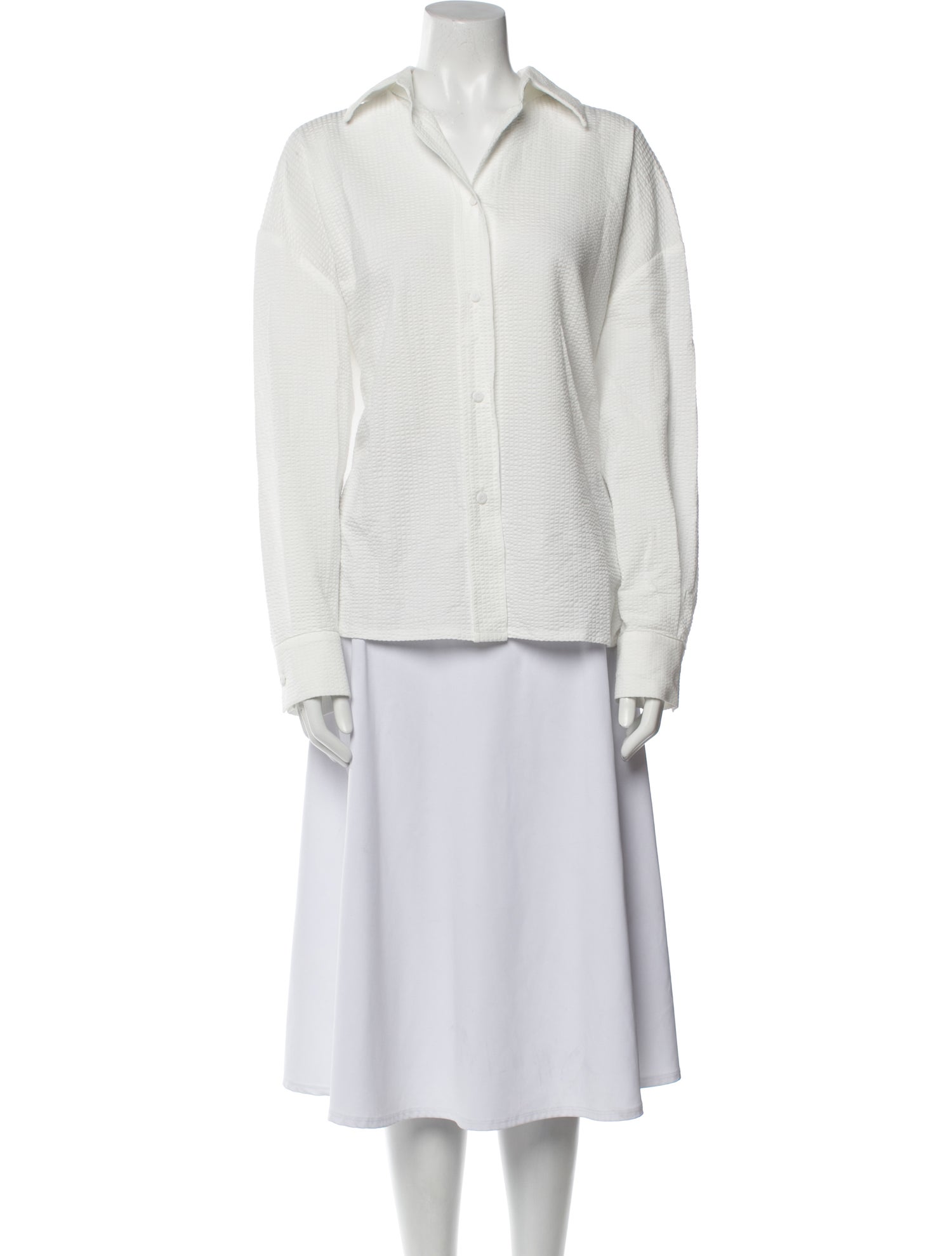 Harris Wharf London Mock Neck Long Sleeve Sweatshirt w/ Tags