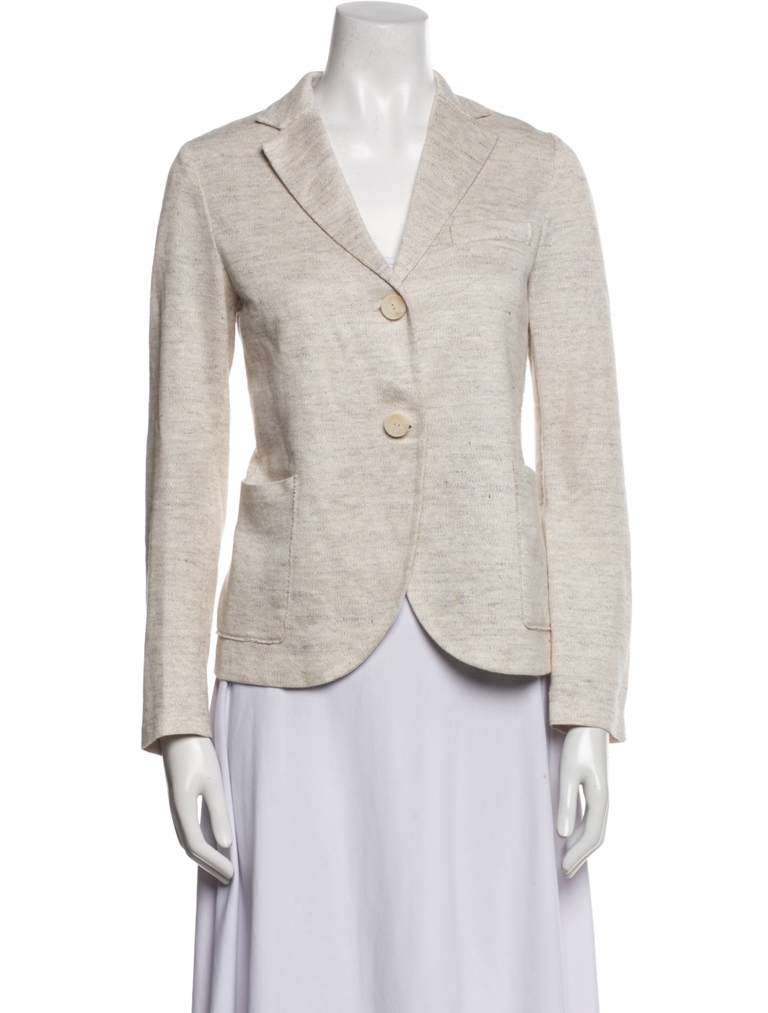 Harris Wharf London Linen Blazer