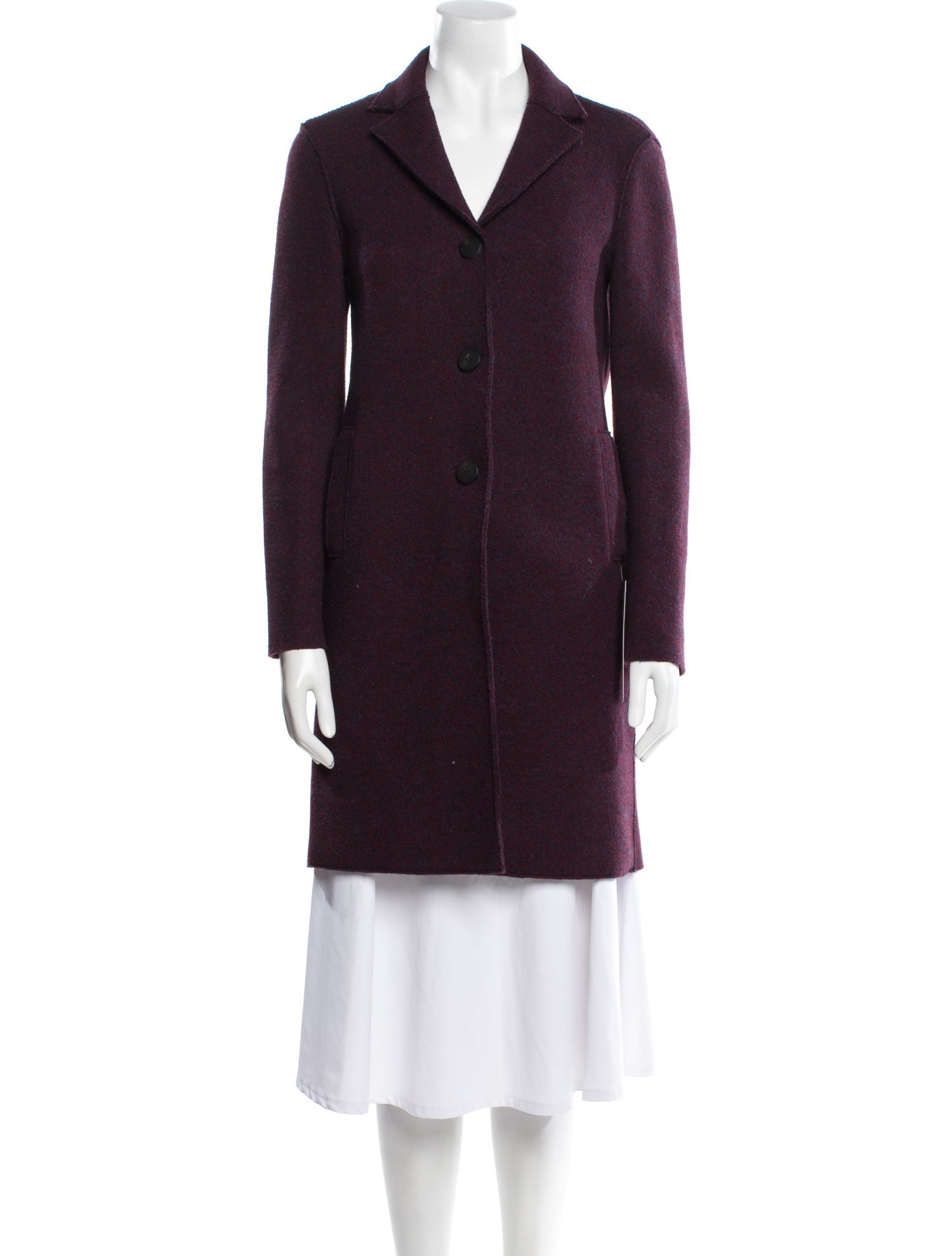 Harris Wharf London Virgin Wool Coat
