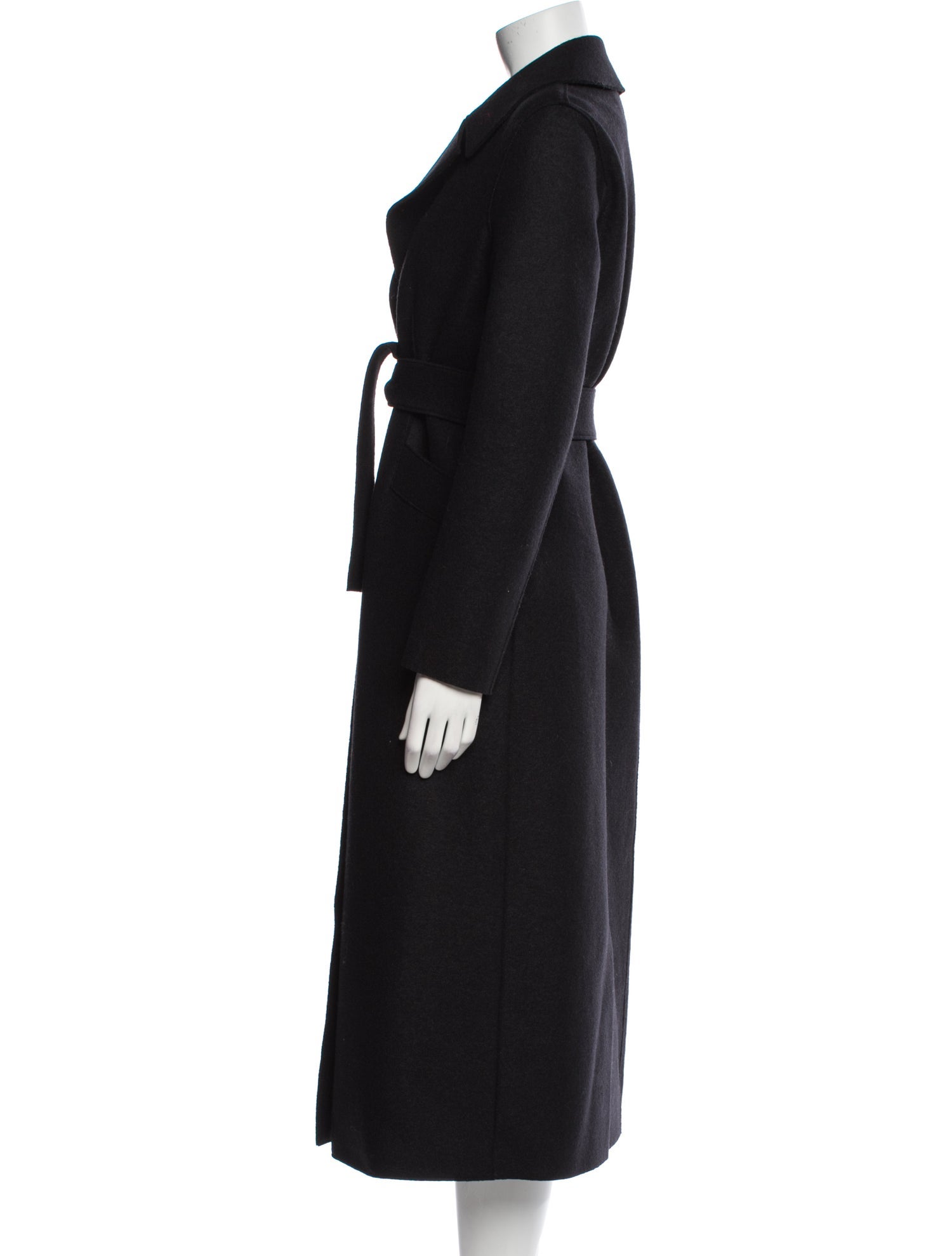 Harris Wharf London Virgin Wool Trench Coat