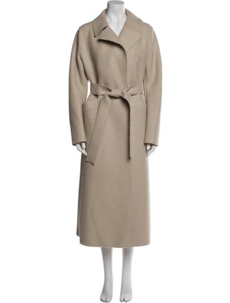 Harris Wharf London Virgin Wool Trench Coat