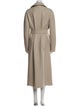 Harris Wharf London Virgin Wool Trench Coat
