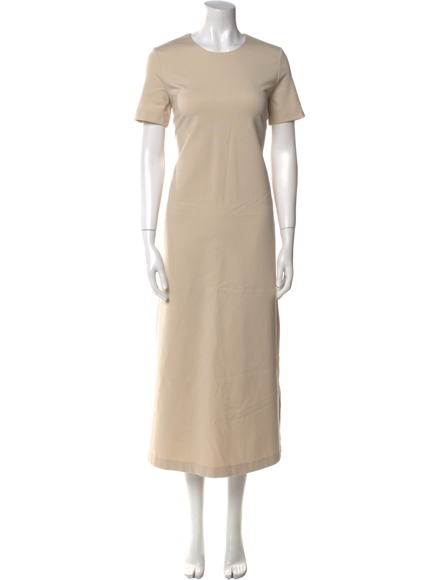 Harris Wharf London Crew Neck Long Dress