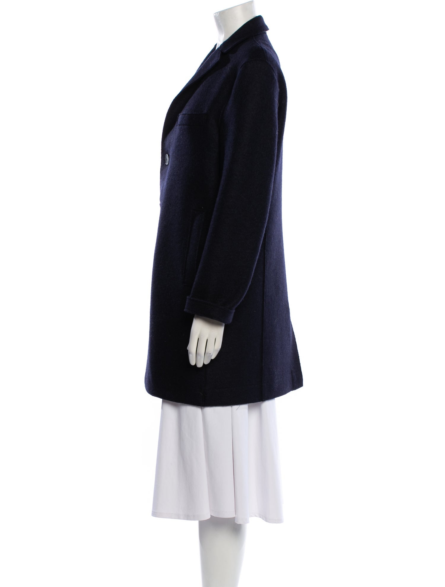 Harris Wharf London Virgin Wool Coat