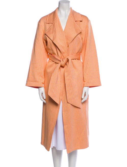 Harris Wharf London Houndstooth Print Coat