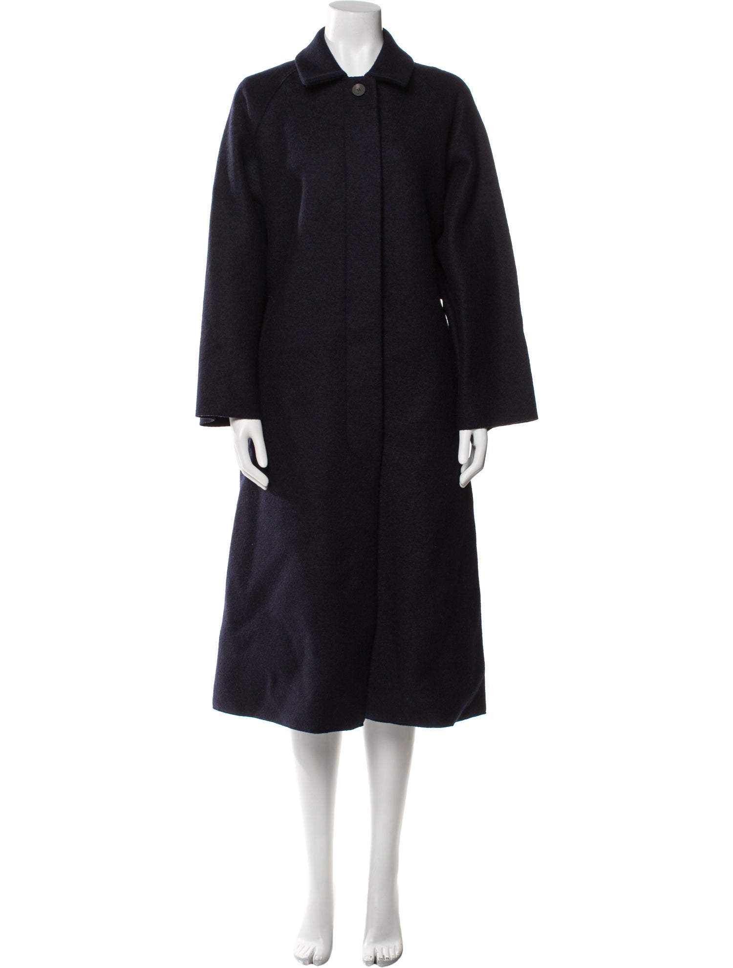 Harris Wharf London Virgin Wool Trench Coat