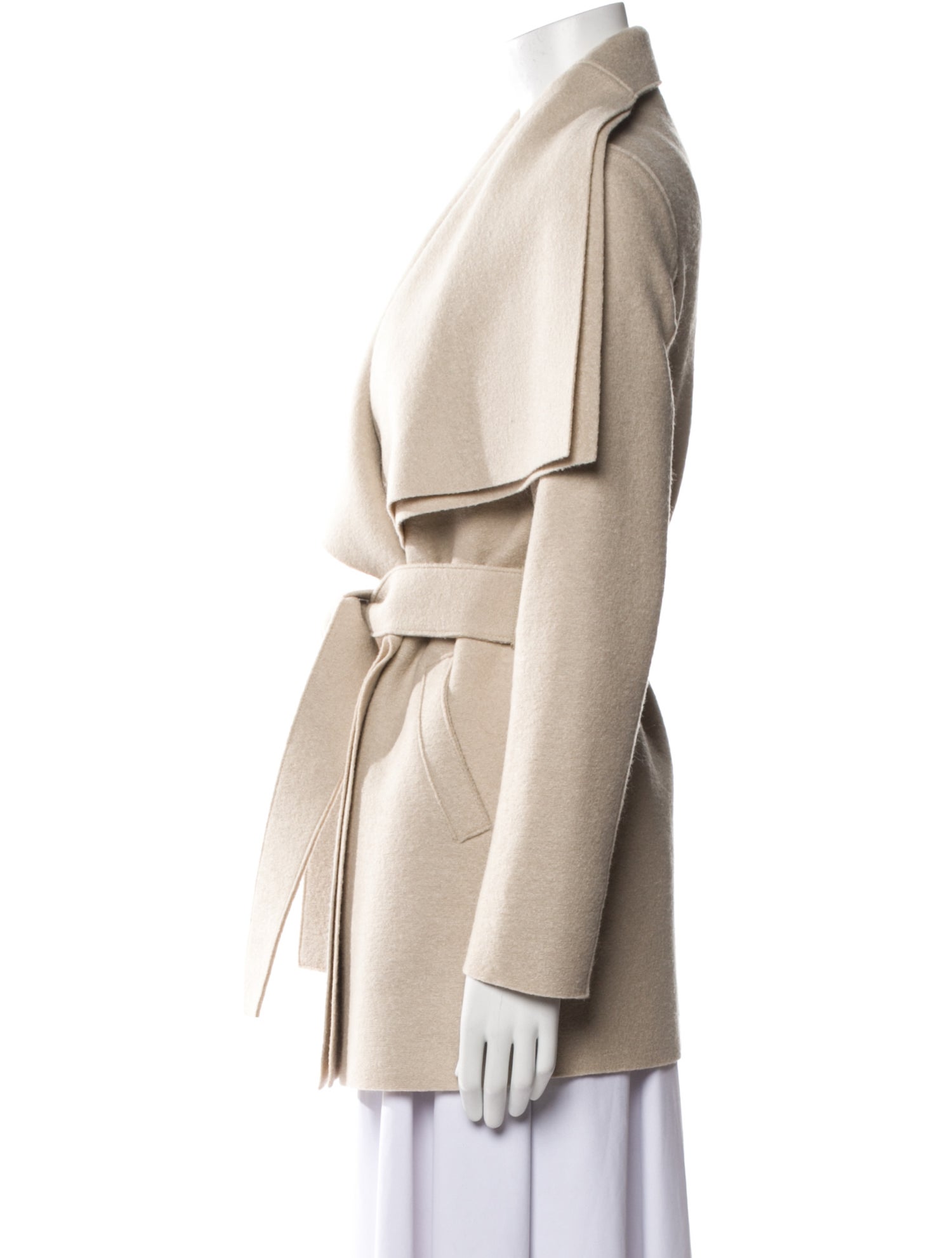 Harris Wharf London Virgin Wool Coat