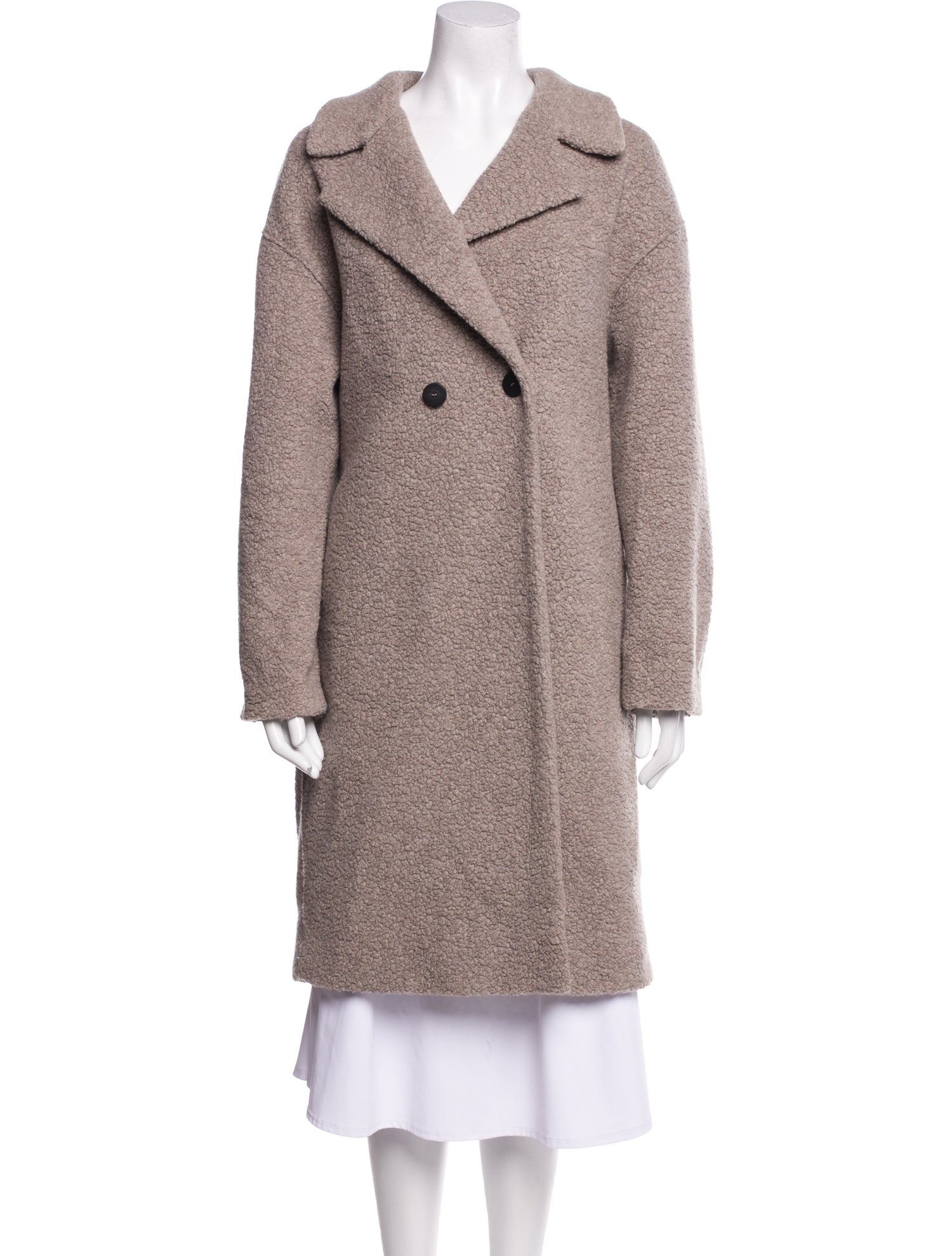 Harris Wharf London Faux Fur Faux Fur Coat