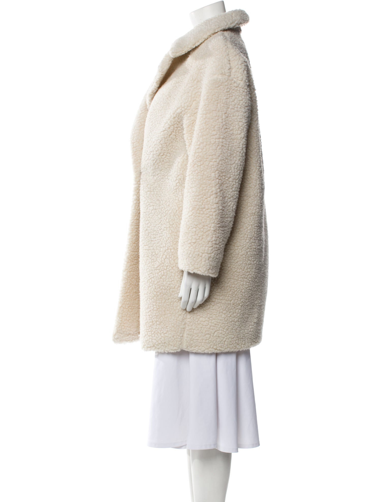 Harris Wharf London Faux Fur Coat