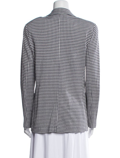 Harris Wharf London Plaid Print Blazer