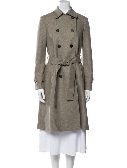 Harris Wharf London Virgin Wool Trench Coat