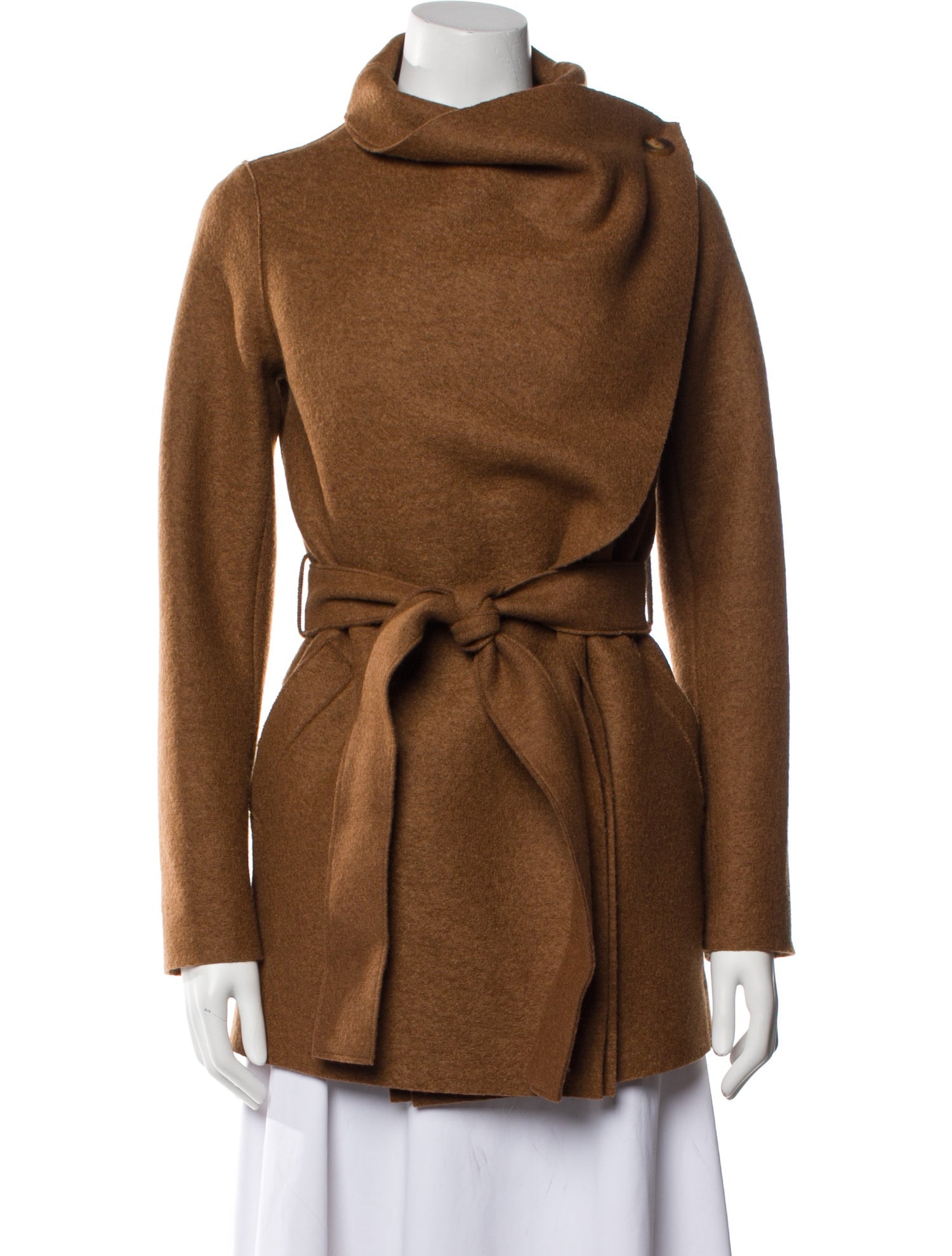 Harris Wharf London Virgin Wool Coat