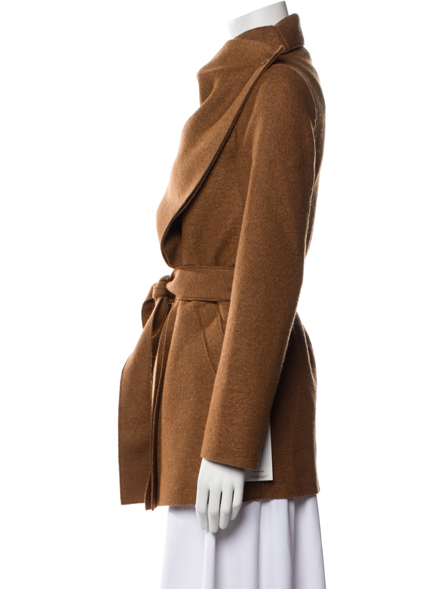 Harris Wharf London Virgin Wool Coat