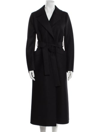 Harris Wharf London Virgin Wool Trench Coat