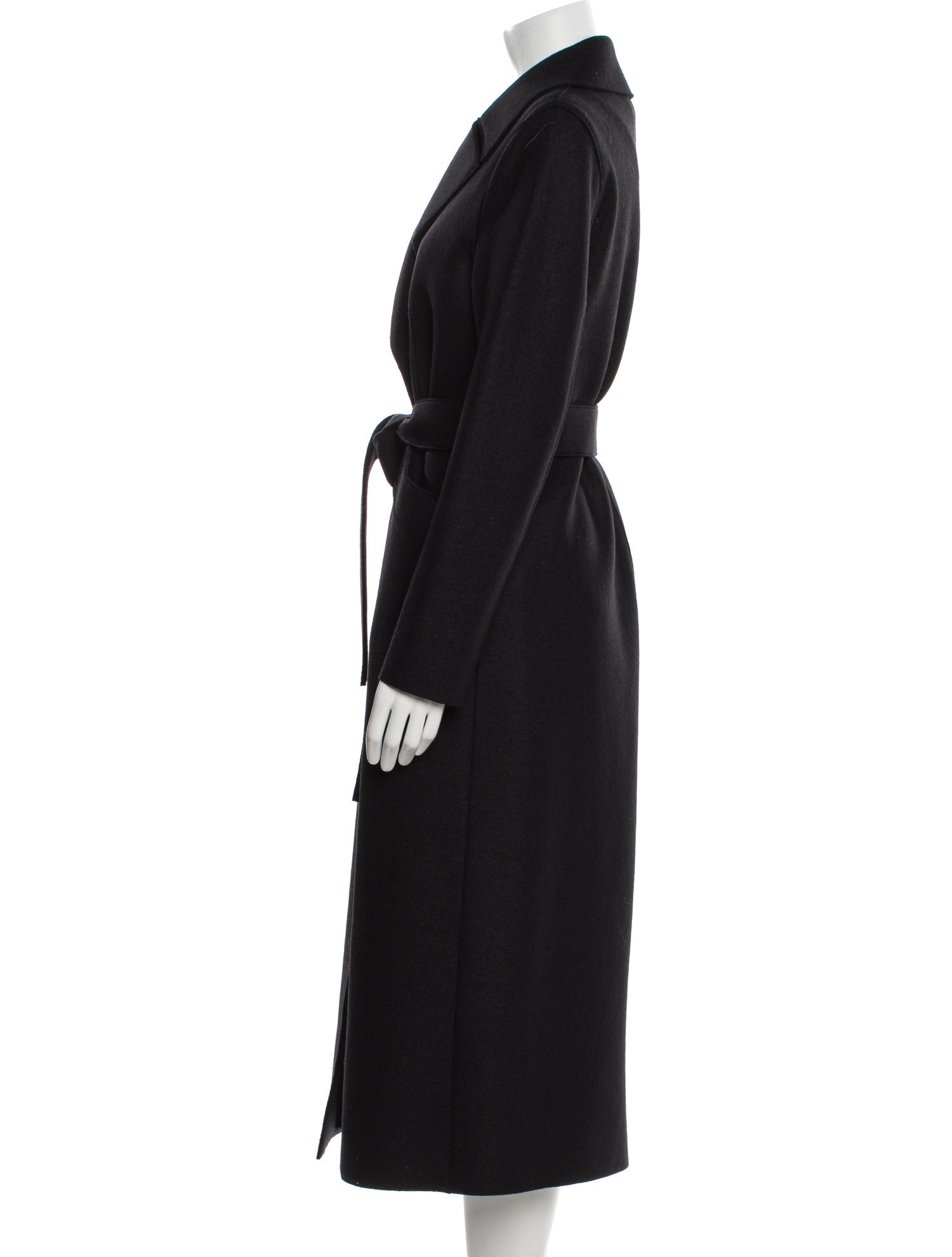 Harris Wharf London Virgin Wool Trench Coat