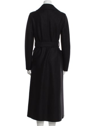 Harris Wharf London Virgin Wool Trench Coat
